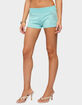 EDIKTED Noey Knit Micro Shorts image number 2