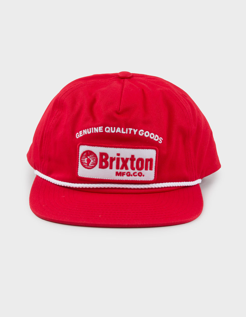 BRIXTON Tradesman Snapback Hat image number 1
