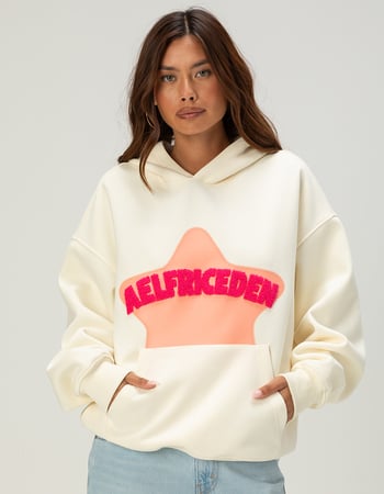 AELFRIC EDEN Embroidered Eden Star Womens Oversized Hoodie Alternative Image