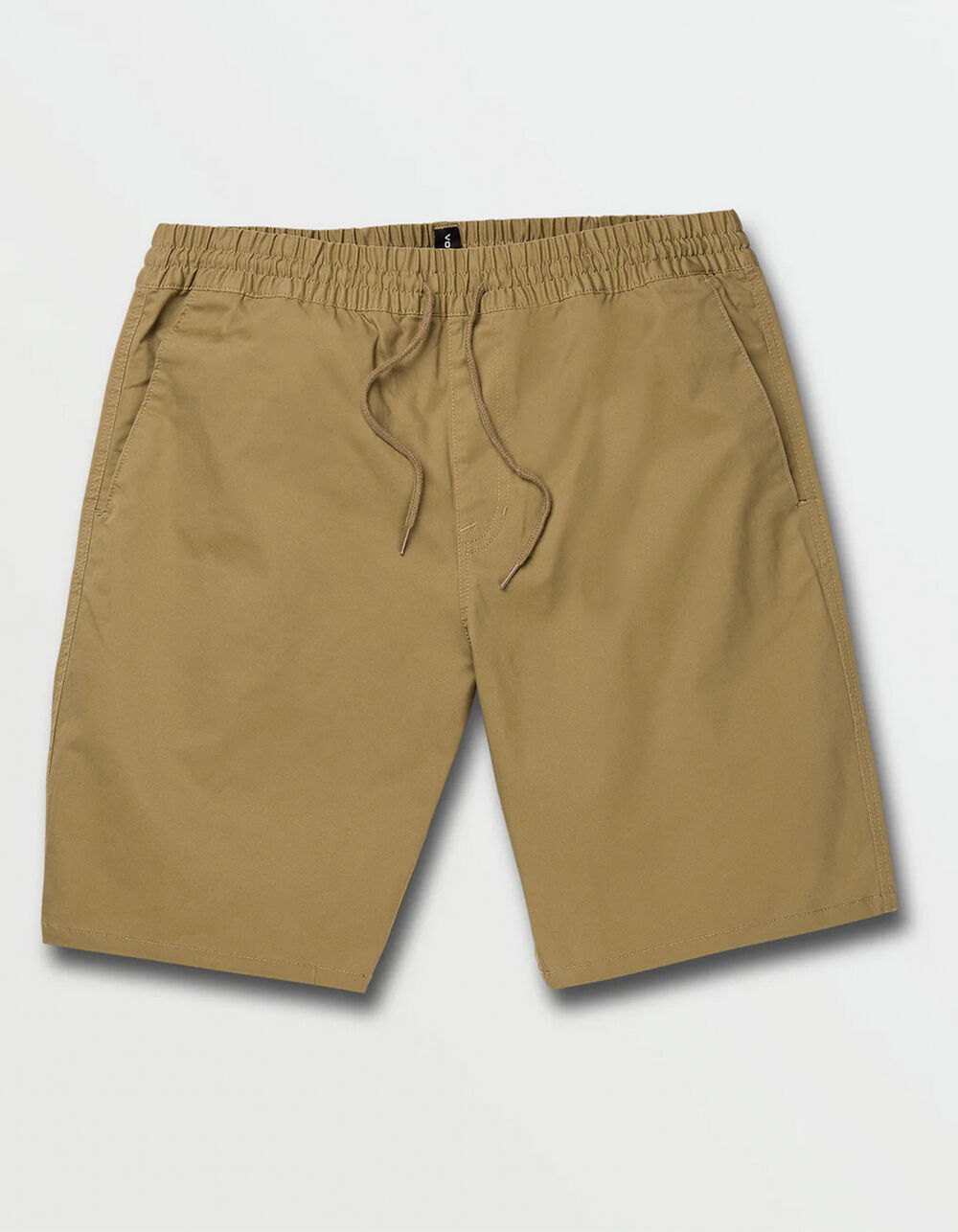 VOLCOM Cleaver Elastic Waist Mens Walkshorts - DK KHAKI | Tillys
