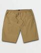 VOLCOM Cleaver Elastic Waist Mens Walkshorts image number 2