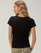 FULL TILT Dragon Womens Fitted Tee image number 3