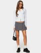 EDIKTED Zenia Pleated Mini Skort image number 5