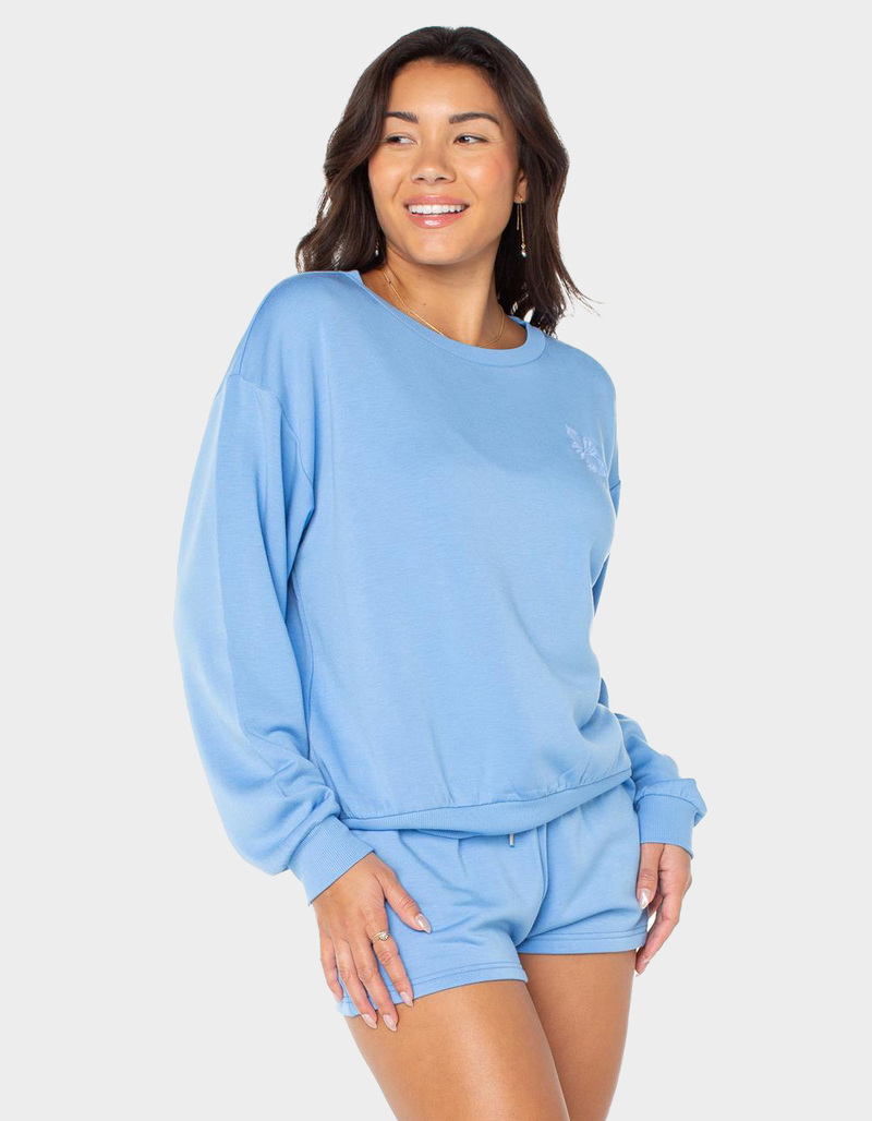 ROXY Surfing By Moonlight Womens Crewneck Sweatshirt image number 0