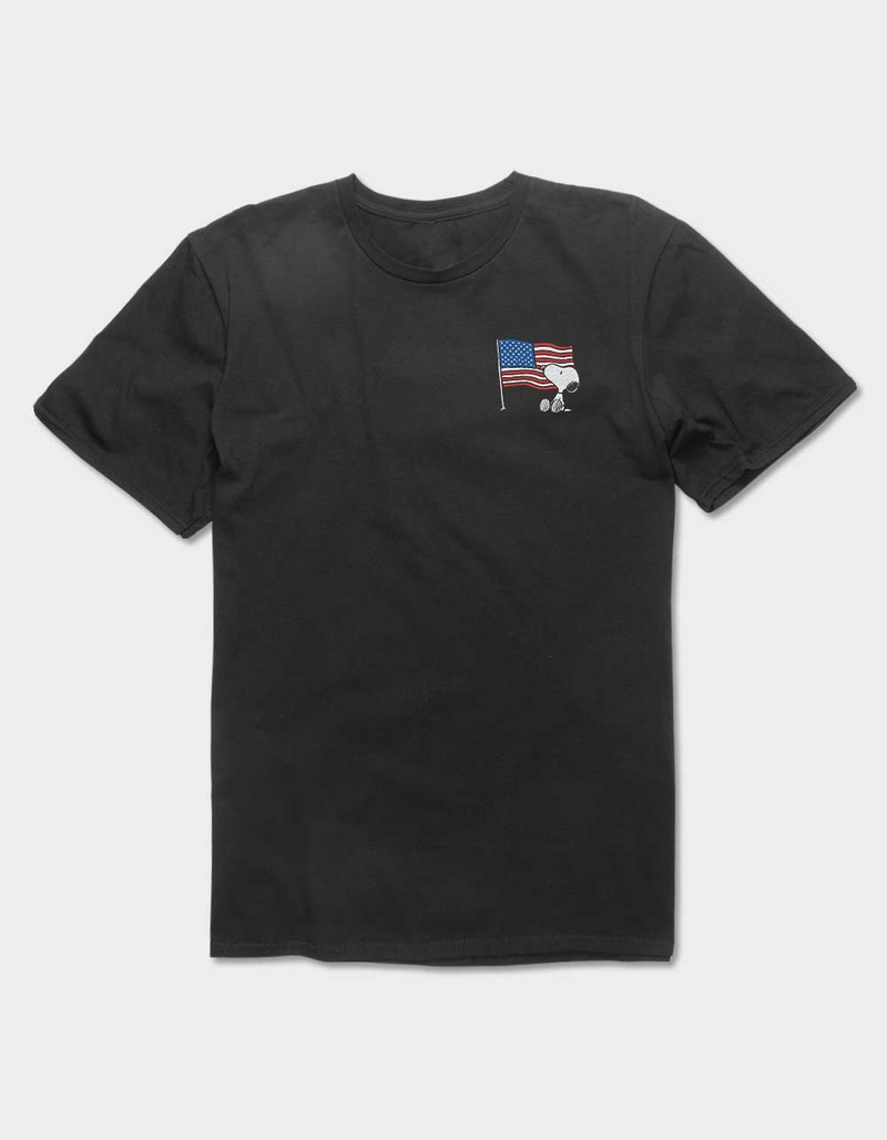 PEANUTS USA Snoopy Stamp Unisex Tee image number 0