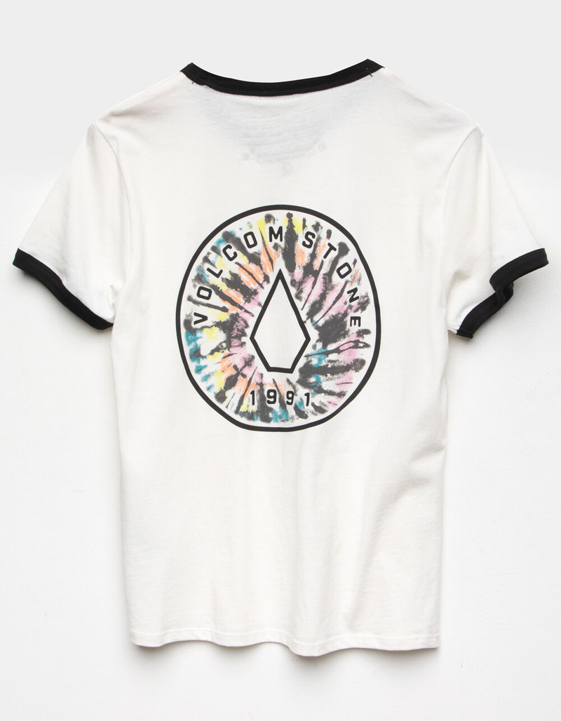 VOLCOM Truly Womens Ringer Tee image number 4