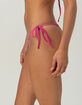 VON DUTCH Tie Side Cheeky Bikini Bottoms image number 3