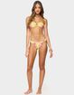 EDIKTED Miley Floral Bandeau Bikini Top image number 4