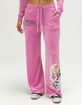 ED HARDY Panther Womens Velour Pants image number 2