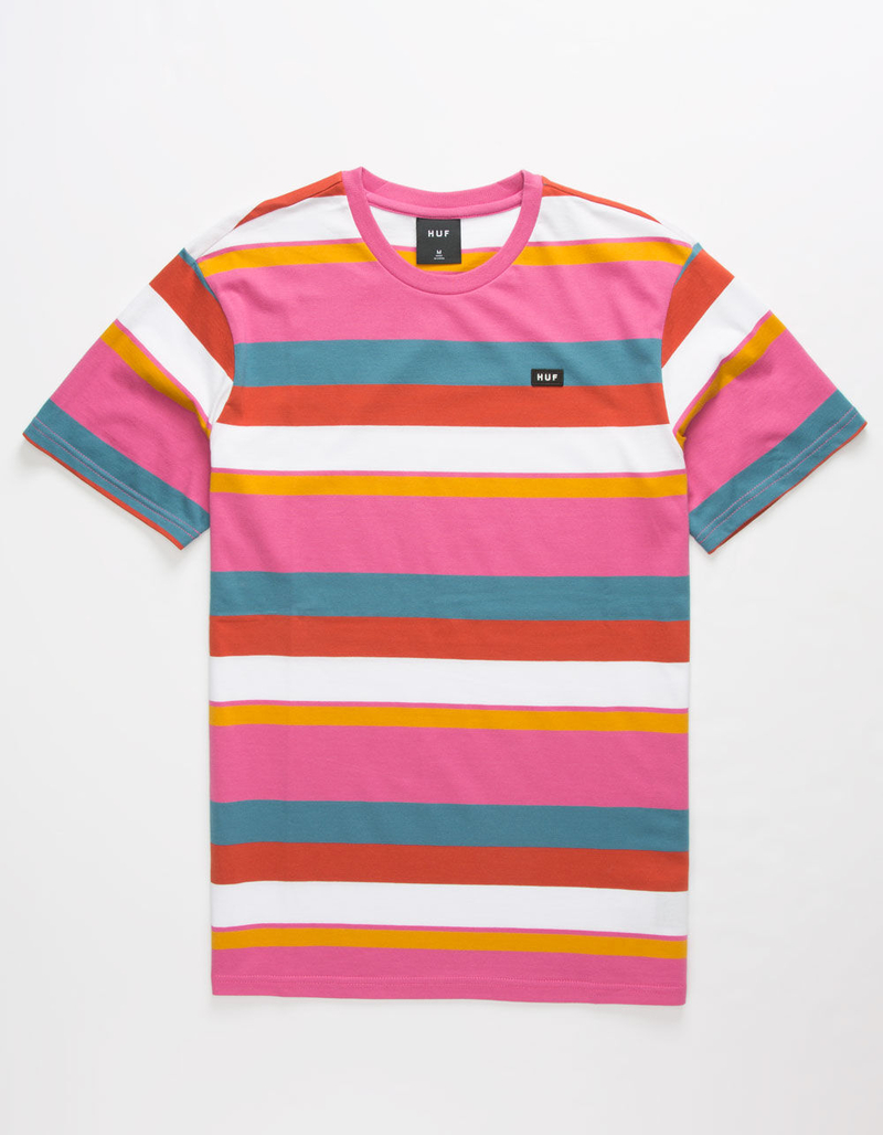 HUF Hope Stripe Mens T-Shirt image number 0