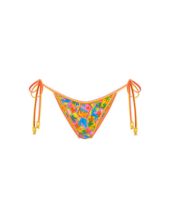KULANI KINIS Sunshine Snaps Tie Side Cheeky Bikini Bottoms Alternative Image