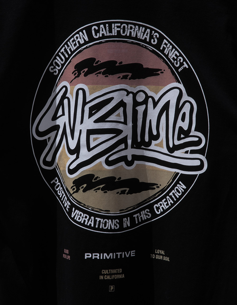 PRIMITIVE x Sublime Vibrations Mens Heavyweight Tee image number 4