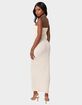 EDIKTED Lynn Ribbed Maxi Dress image number 4