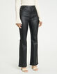 DAZE Go Getter Womens Coated Flare Pants image number 8