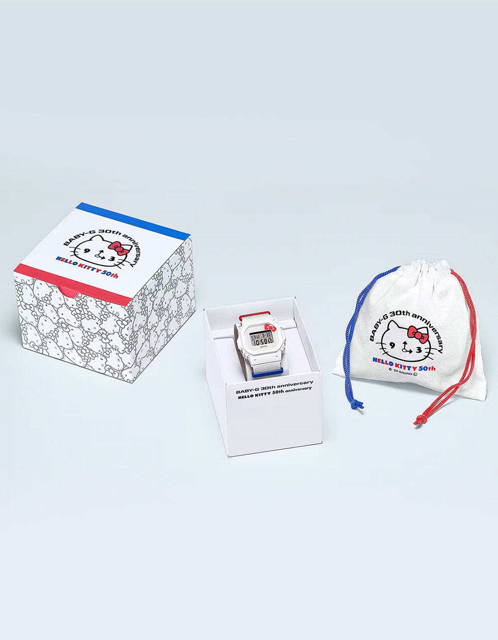 G-SHOCK Baby-G x Hello Kitty BGD565KT-7 Watch - WHITE COMBO - ONE