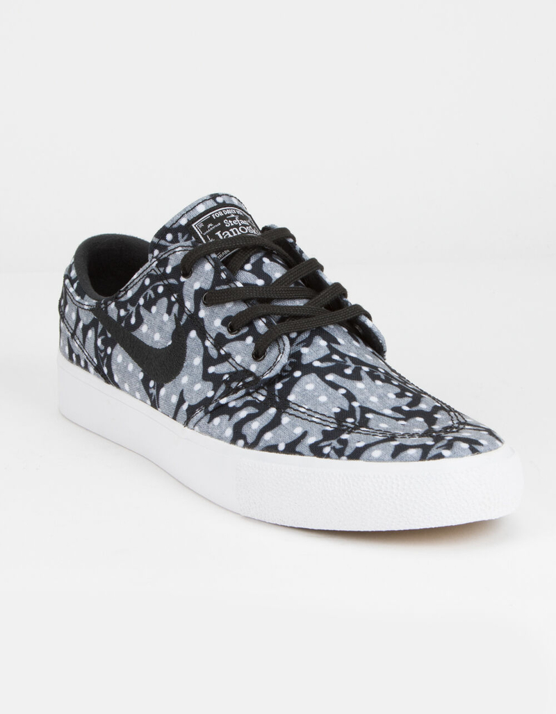 NIKE SB ZOOM Janoski Canvas RM Black & Vast Gray Shoes image number 1