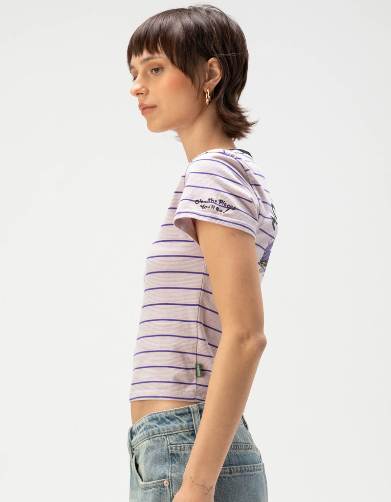 PARKS PROJECT x Dr. Seuss Project Rainier Womens Stripe Baby Tee image number 2