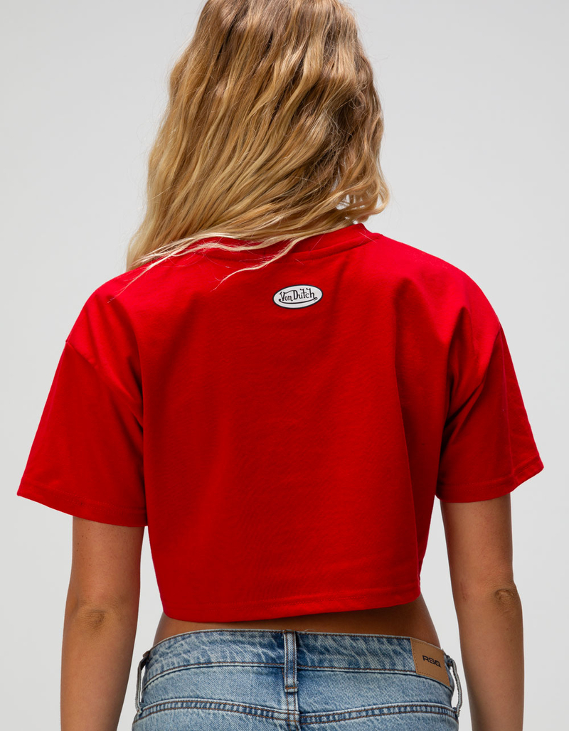 VON DUTCH Signature Womens Crop Tee image number 3