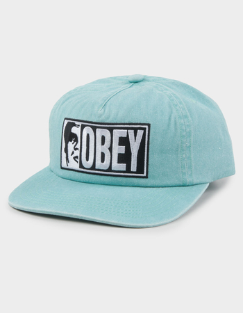 OBEY Half Icon Pigment 5 Panel Strapback Hat Primary Image