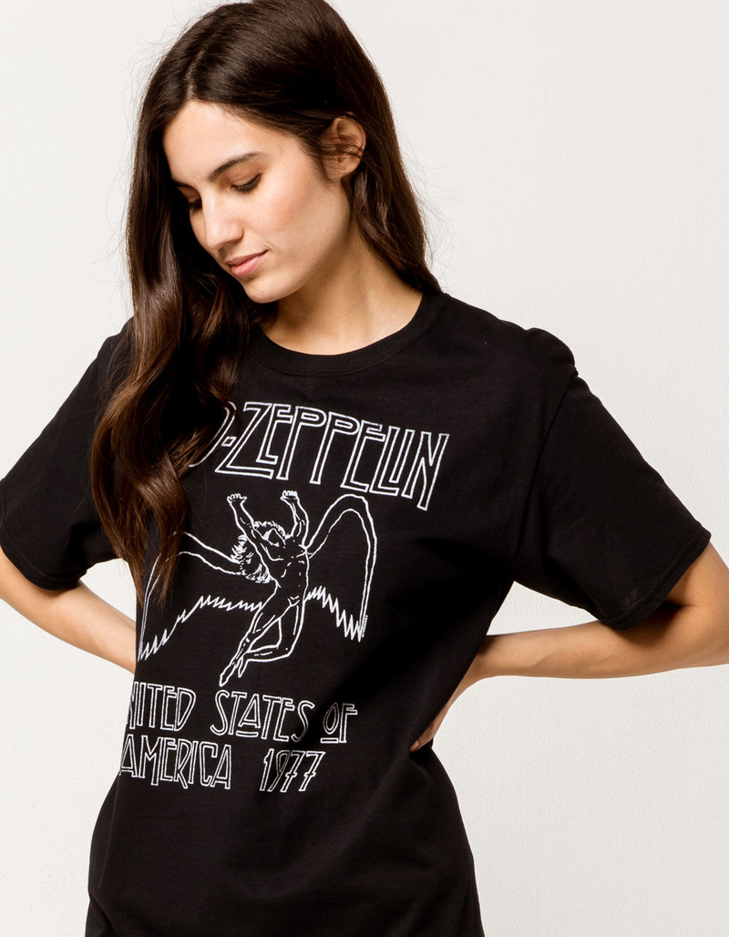 LED ZEPPELIN Tour Womens Boyfriend Tee image number 0
