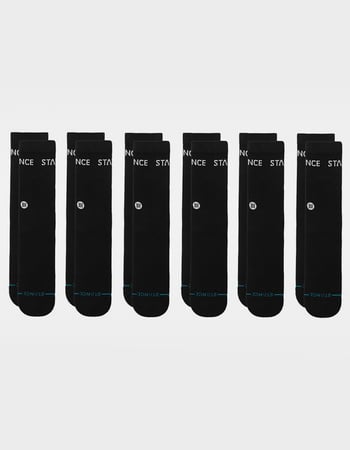 STANCE Origin 6 Pack Mens Crew Socks Primary Image