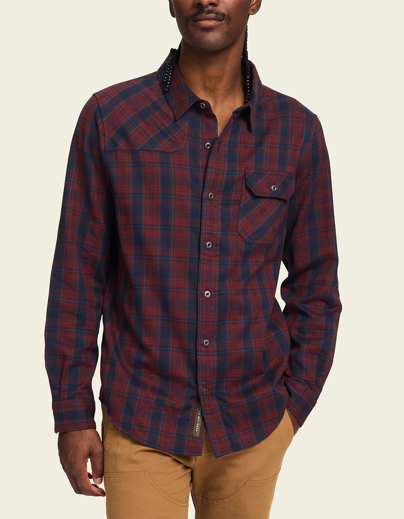 HOWLER BROTHERS Harker's Mens Flannel image number 2
