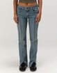 LEVI'S Seamed Superlow Bootcut Womens Jeans - The Small Idea image number 2