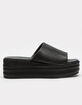 FREE PEOPLE Harbor Womens Black Flatform Sandals image number 2