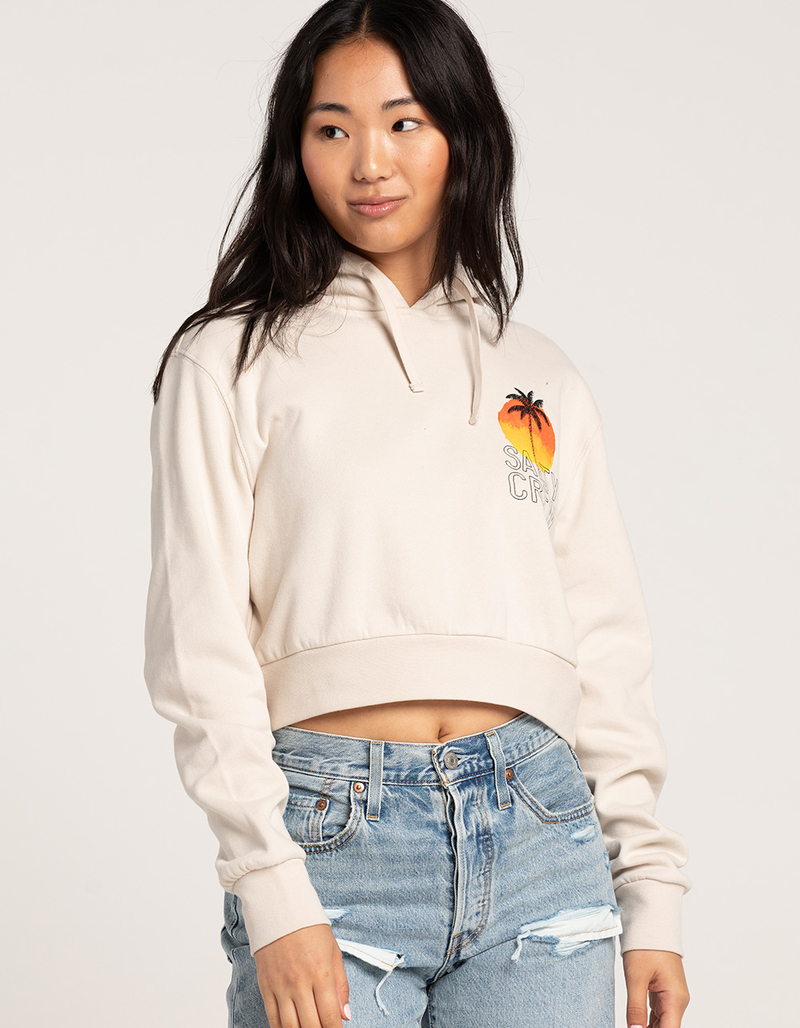SALTY CREW Summer Vibe Womens Crop Hoodie image number 0