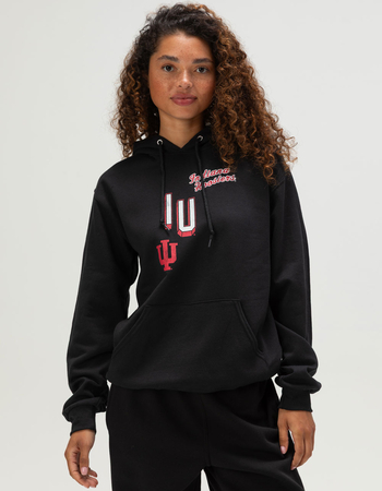 ORIGINAL RETRO BRAND University of Indiana Womens Hoodie Primary Image