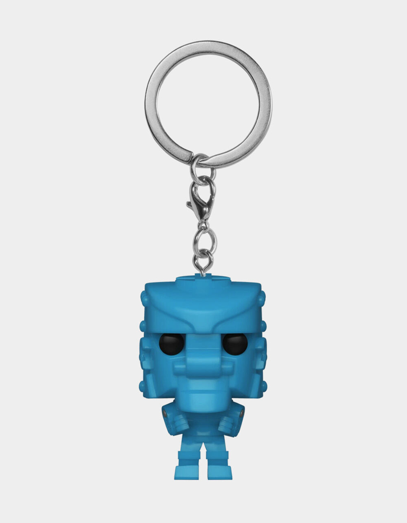 FUNKO Blue Bomber Rock 'Em Sock 'Em Robots Keychain image number 0