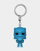FUNKO Blue Bomber Rock 'Em Sock 'Em Robots Keychain image number 1