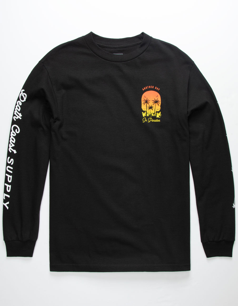 DEATH COAST SUPPLY Paradise Mens T-Shirt image number 3