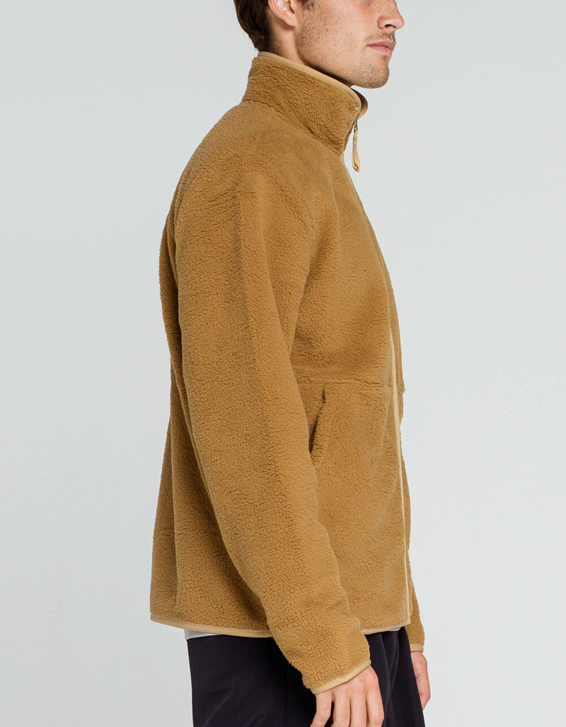 THE NORTH FACE Dunraven Sherpa Full-Zip Mens Camel Jacket image number 2