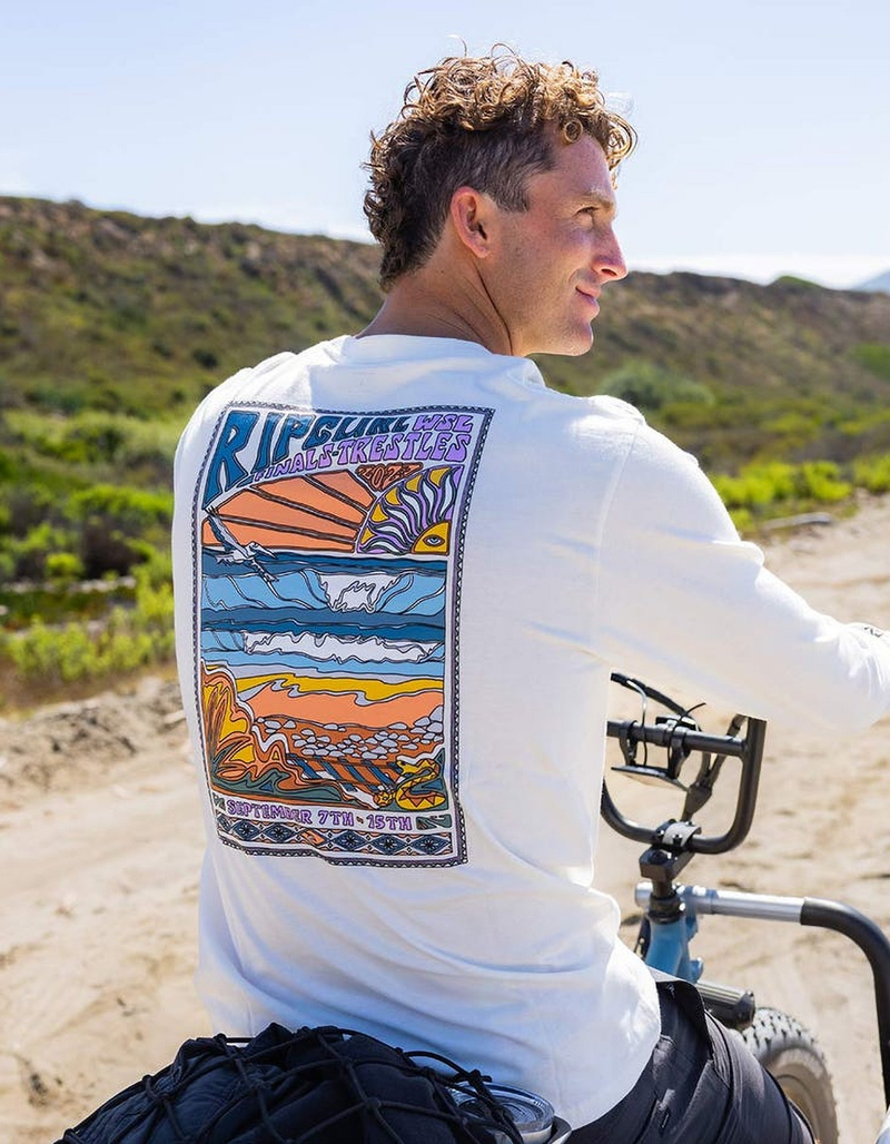 RIP CURL 2023 WSL Finals Split Mens Tee image number 0