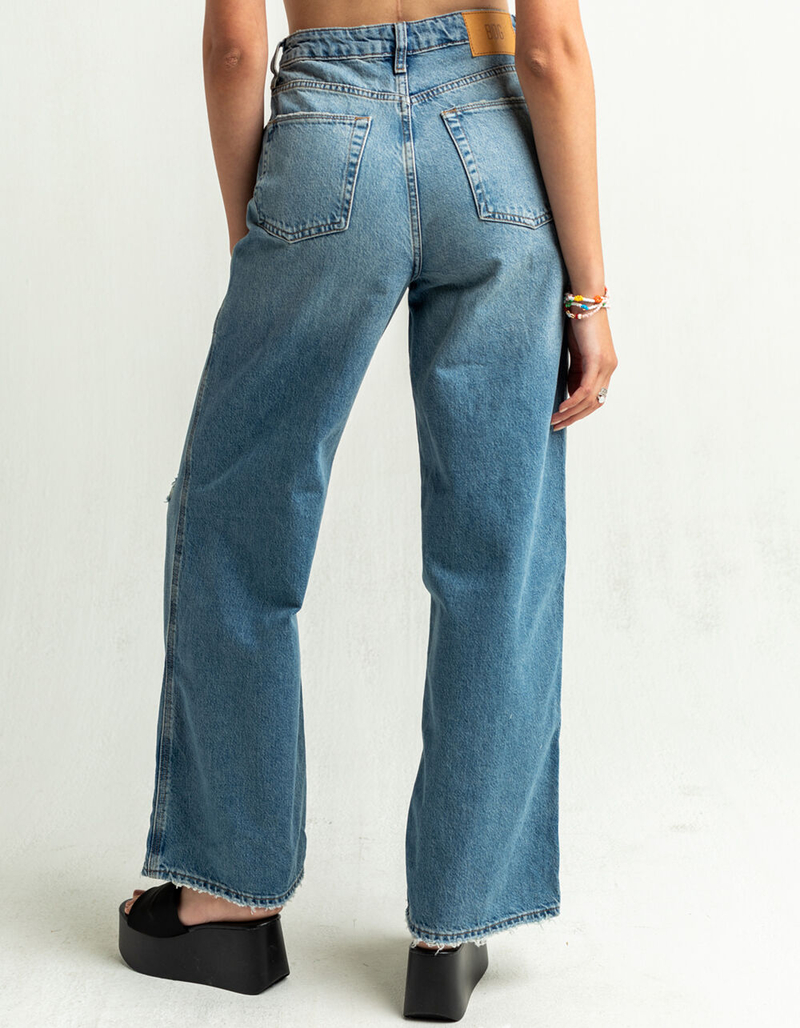 BDG Urban Outfitters Ripped Knee Womens Puddle Jeans image number 3