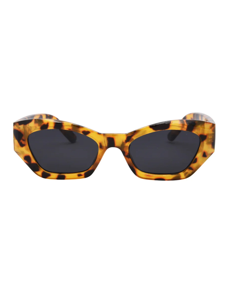 I-SEA Beck Yellow Tort Smoke Polarized Sunglasses image number 1