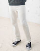 RSQ Mens Slim Straight Off White Chinos image number 2