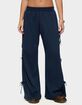 EDIKTED Claudette Baggy Ribbon Sweatpants image number 1