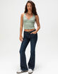 RSQ Womens Washed Halter Top image number 2