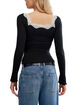 FREE PEOPLE Oh My Darling Womens Long Sleeve Top image number 3