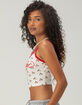 ED HARDY Cherries Womens Sleeper Cami image number 3