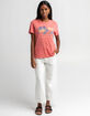 HURLEY Sapphire Womens Sun Washed Oversized Tee image number 4