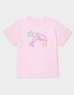AIRBRUSH Dolphin Stars Unisex Kids Tee image number 1