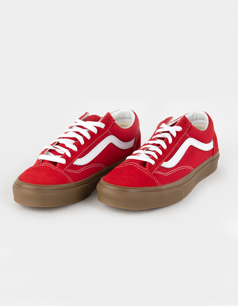 VANS Gum Style 36 Shoes RED Tillys
