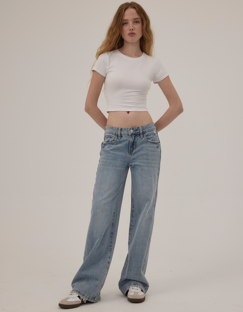 RSQ Womens Low Rise Original Baggy Jeans image number 4