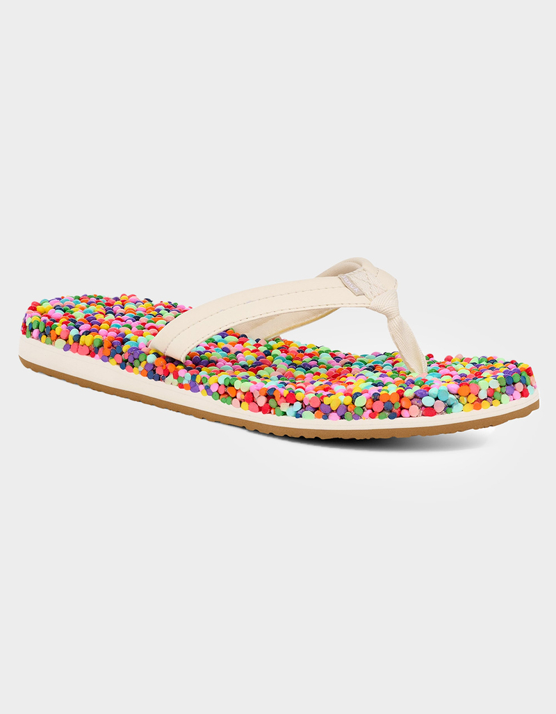 SANUK Bubblecush Womens Flip Flops image number 0