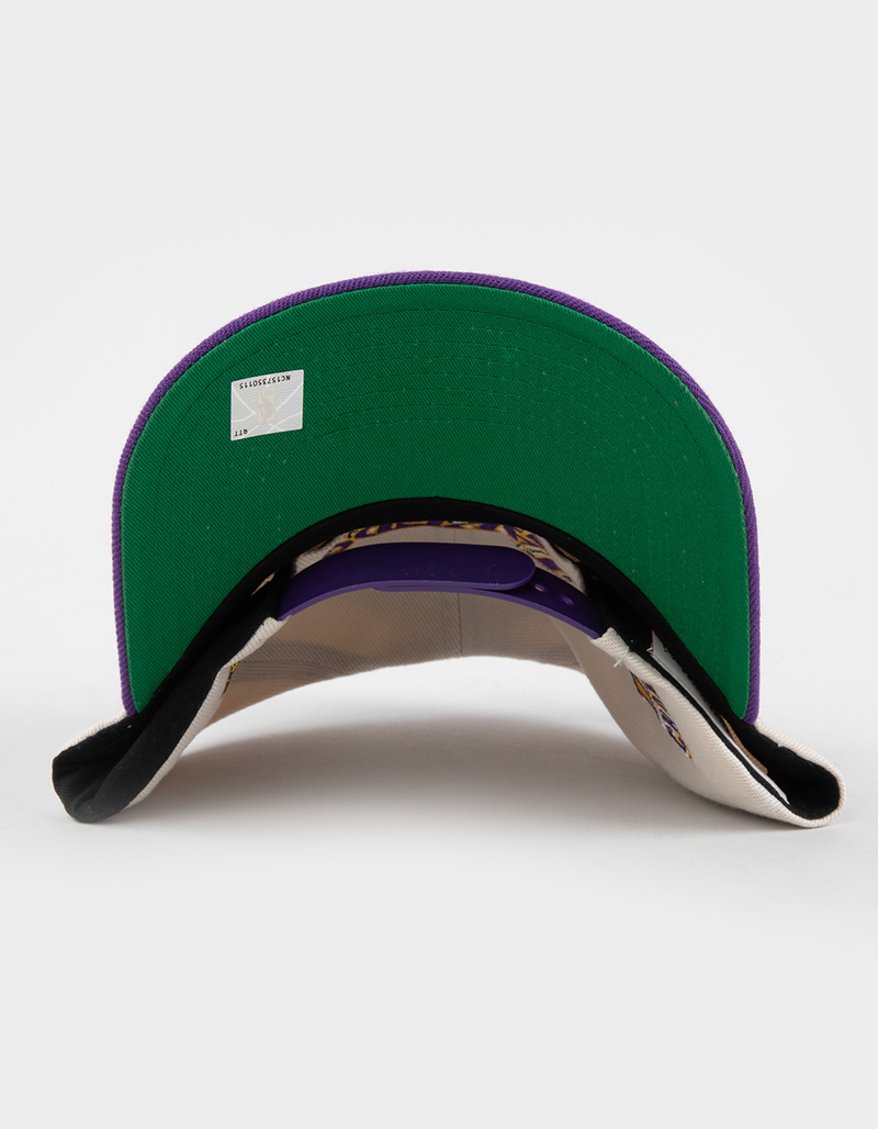 MITCHELL & NESS Los Angeles Lakers Snapback Hat image number 4