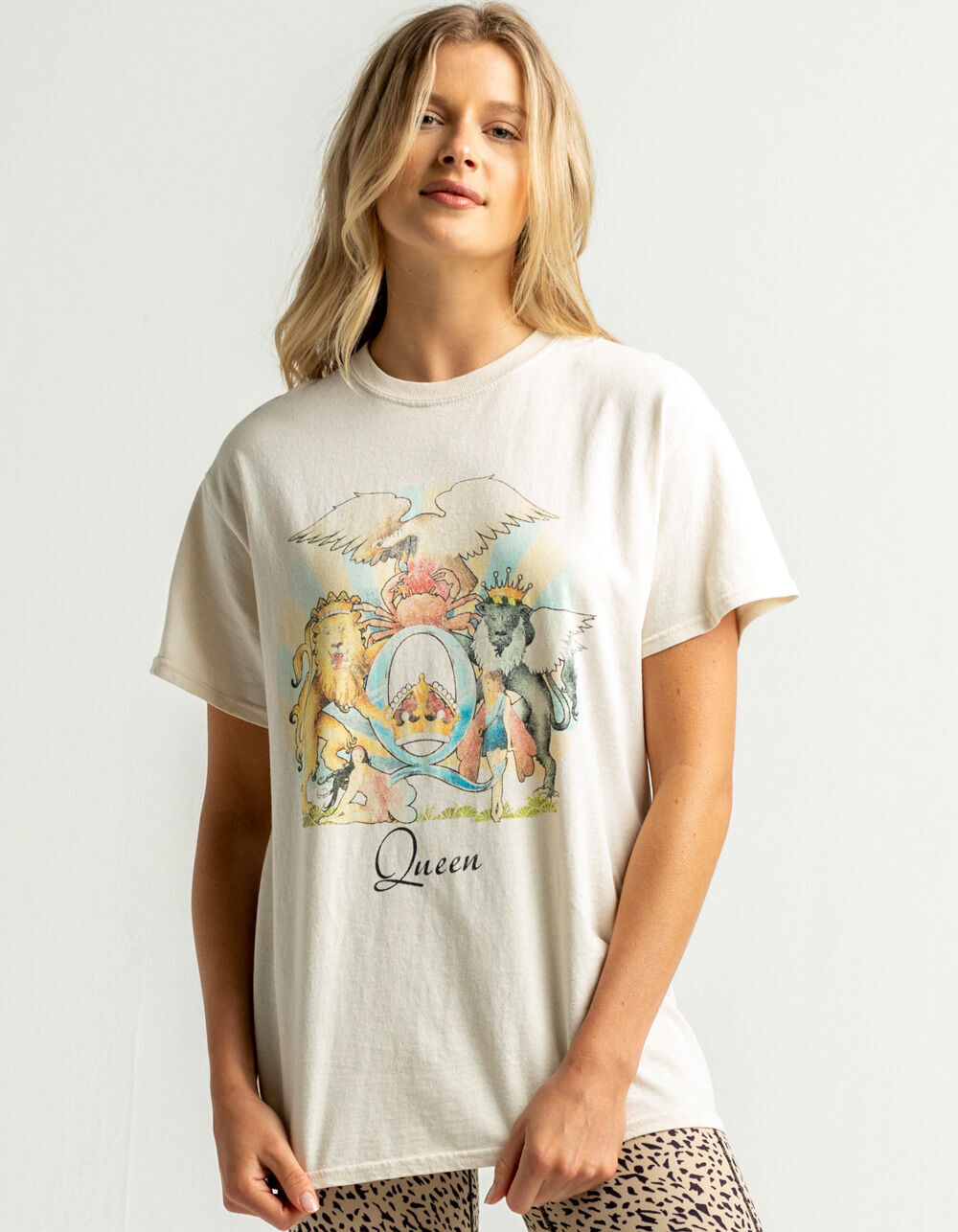 BRAVADO Queen Womens Oversized Tee 