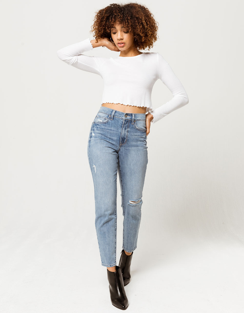 RSQ Vintage Mom Womens Medium Wash Jeans image number 0